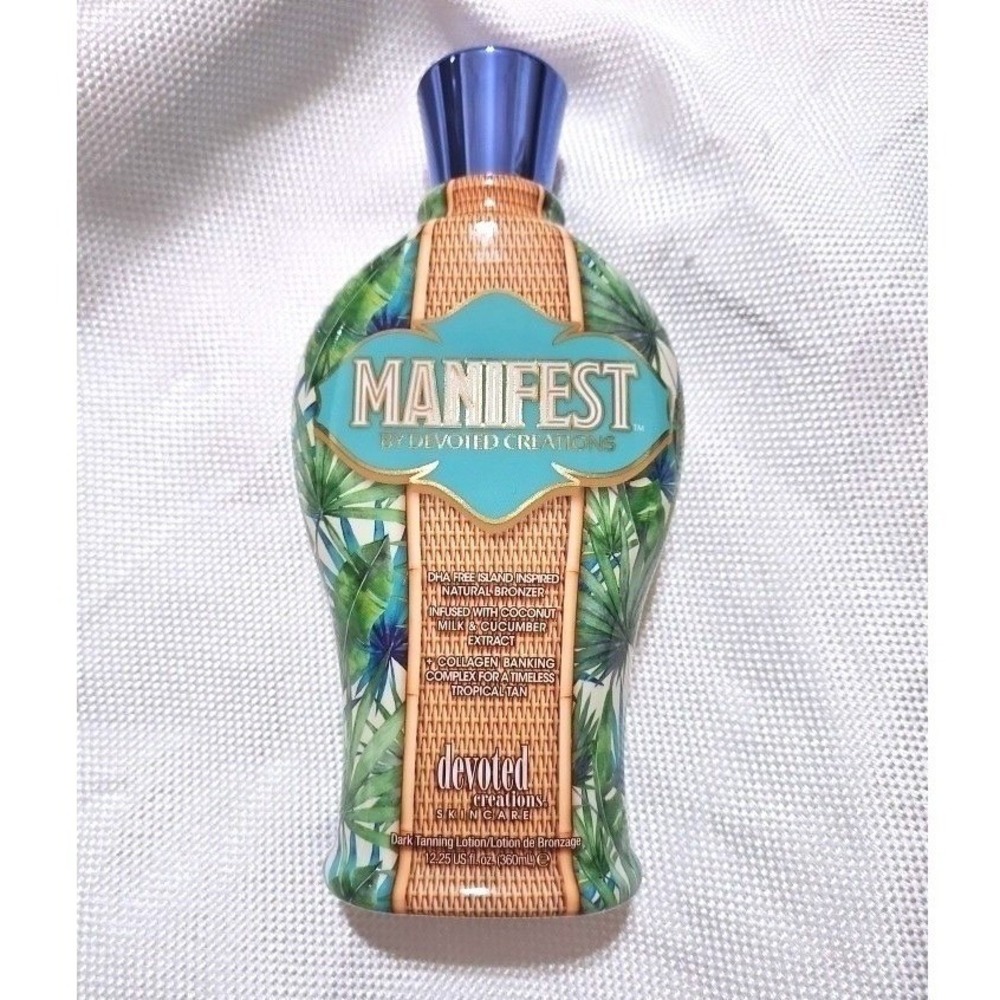 Manifest By Devoted Creations Tanning Bed Lotion NEW